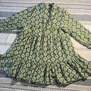 Zara Green  Mini Cadie Dress
